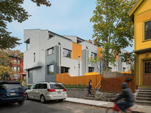 Rear Facade from Marcella Street - Photo Credit: Sam Oberter